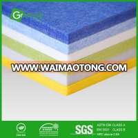 High Quality ASTME-84 Class A Flame Retardant Acoustic Polyester Panel