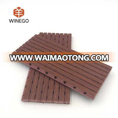 HPL fireproof groove wooden acoustic wall panel manufacturers