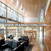 Wuyang Yiguan U-type Perforated Acoustic wood ceiling Panel