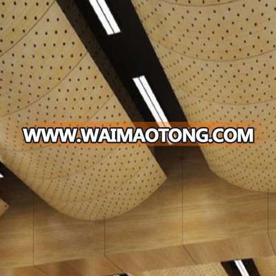 new style curved acoustic panels auditorium for suspended ceiling