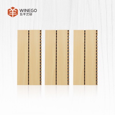 Decoration Grooved Wooden Wall Covering